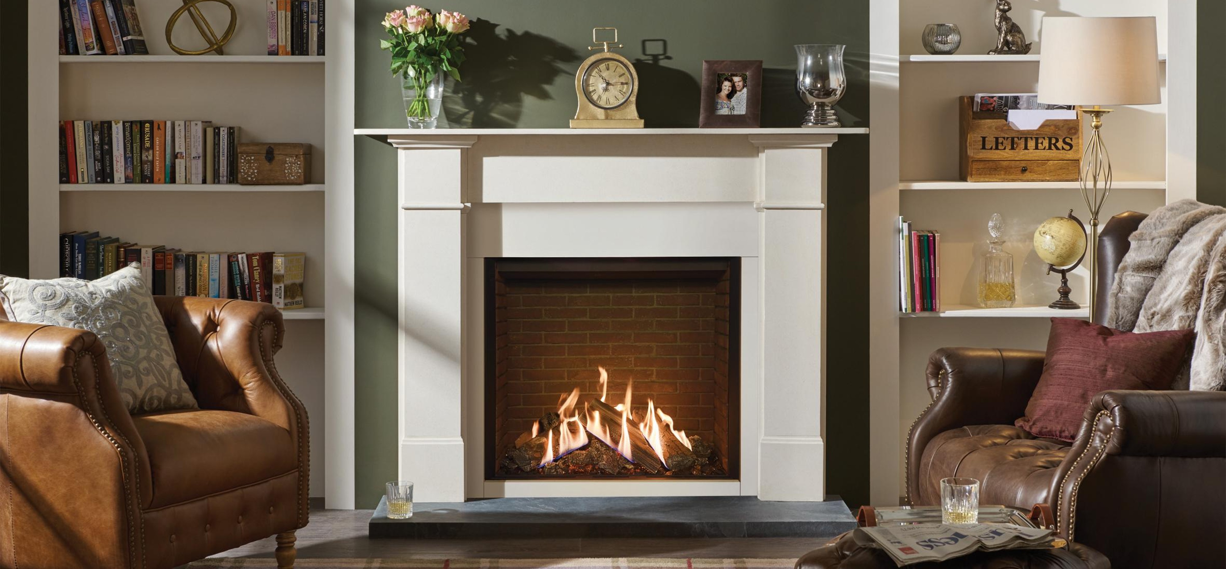 Inset gas fires and stoves